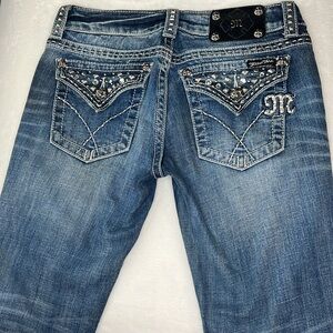 Miss Me Jeans Straight Leg Size 28